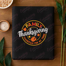 Blessed Thanksgiving Family Embroidery Design