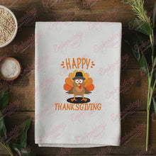 Happy Thanksgiving Turkey Embroidery Pattern
