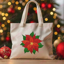 Christmas Flower Applique Machine Embroidery Design