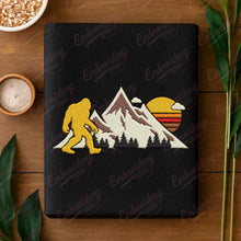 Bigfoot Mountain Embroidery Design