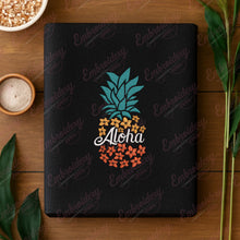 Aloha Pineapple Embroidery Design