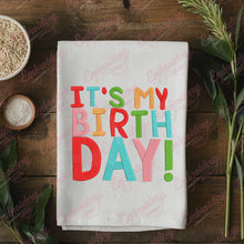 It's My Birthday Embroidery Design