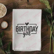 Birthday Girl Embroidery Design