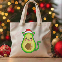 Christmas Kitty Avocato Embroidery Design