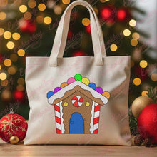 Christmas Gingerbread House Embroidery Design