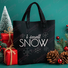 I Smell Snow Christmas Winter Embroidery Design