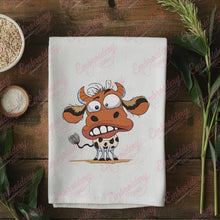 Stunning Cow Embroidery Design