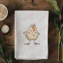 Cranky Chicken Embroidery Design