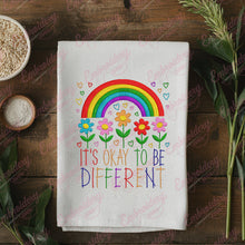 It's ok to Be Different Autism Embroidery Design