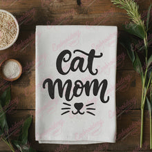 Cat Mom Embroidery Design