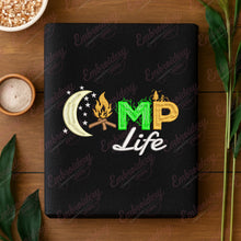 Camp Life Embroidery Design