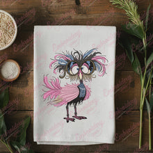 Crazy Bird Embroidery Design