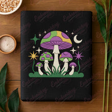 Magic Mushroom Night Embroidery Design