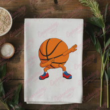 Funny Dabbing Basketball Embroidery Design