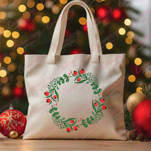 Christmas Elegant Wreath Embroidery Design