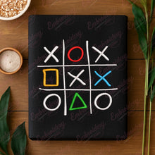 Colorful Tic Tac Toe Embroidery Design