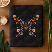 Floral Butterfly Machine Embroidery Design