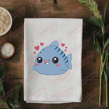 Cute Baby Shark Embroidery Design