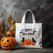 Happy Halloween A Spooky Celebration Embroidery Design