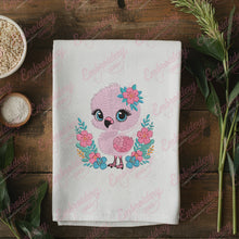 Baby Flamingo Embroidery Design For Kids