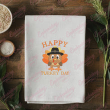Happy Turkey Day Machine Embroidery Design