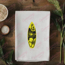 Surfboard Decal Custom Embroidery Design