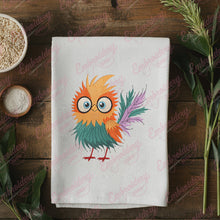 Quirky Crazy Bird Embroidery Easy Machine Stitch File