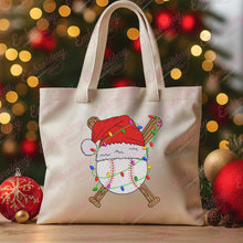 Christmas Baseball Delight Embroidery Design