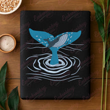 Humpback Whale Embroidery Design