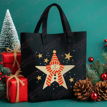Christmas Snowman Star Embroidery Design