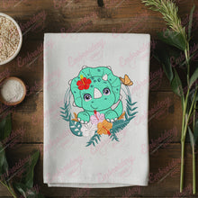 Cute Little Dinosaur Embroidery Design