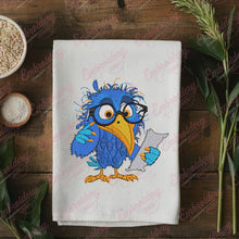 Crazy Bird Embroidery Design