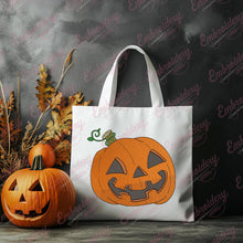 Halloween Pumpkin Machine Embroidery Design