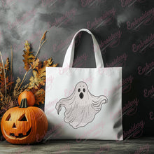 Halloween Ghost Embroidery Design