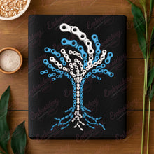 Chain Tree Embroidery Design