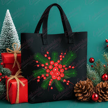 Winter Berry Embroidery Design For Christmas