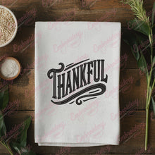 Thanksgiving Thankful Embroidery Design