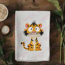 Funny Tiger Embroidery Design
