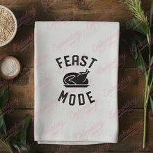 Feast Mode Turkey Dinner Embroidery File