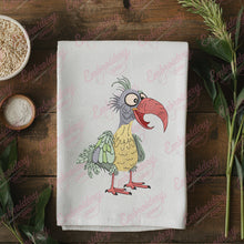 Whimsical Crazy Bird Machine Embroidery Pattern