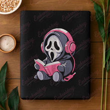 Ghostface Reading Embroidery Design