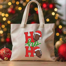 Ho Ho Ho Football Christmas Embroidery Design