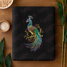 Elegant Peacock Embroidery Design