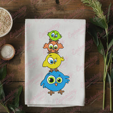 Funny Birds Embroidery Design