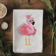 Flamingo Embroidery Design