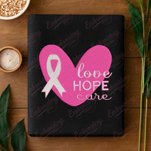 Love Hope Care Breast Cancer Embroidery File