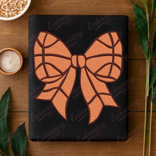 Basketball Coquette Bow Embroidery Design