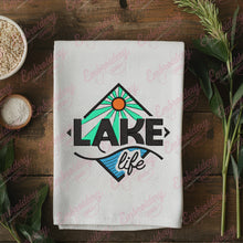 Lake Life Embroidery Design