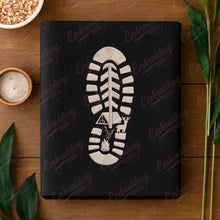 Camping Footprint Embroidery Design