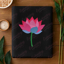 Lotus Flower Embroidery Design